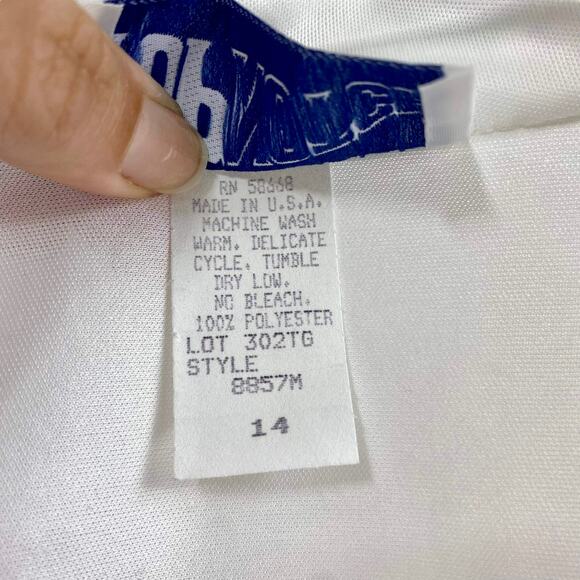 90s TOP NOTCH Vintage White Floral Shirt Jacket Blouse - Picture 4 of 10